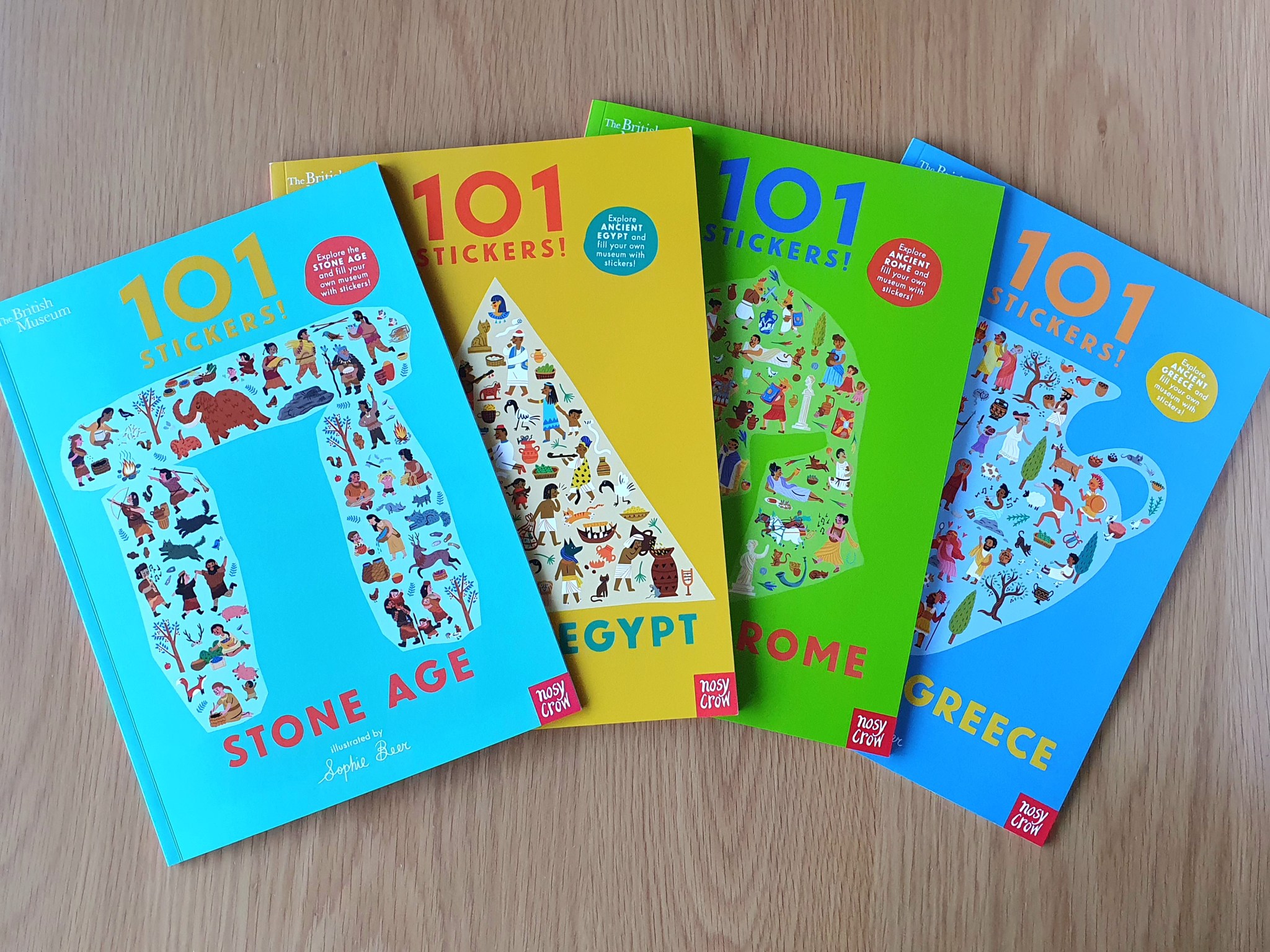 101 STICKERS BOOKS – REVIEW – A Different Way To Go